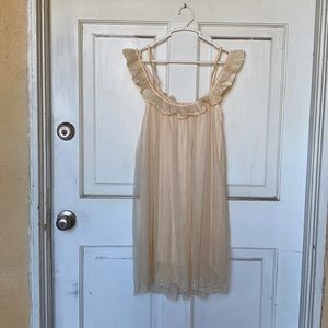 Free People Off-The-Shoulder Night Gown